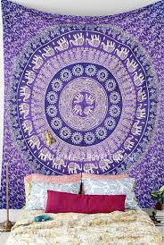 Ombre Mandala Wall Tapestry