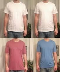 comparison of t shirts for tall skinny