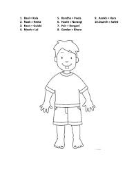 A collection of downloadable worksheets, exercises and activities to teach body parts, shared by english language teachers. Body Parts Worksheets For Preschoolers Pin On Hindi Printable Grade Math Questions And Answers Ccss Multiplicative 7th Practice Quiz Prof Operation Of Integers Jaimie Bleck