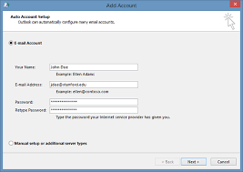 how to configure outlook for windows