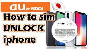 If you want to unlock prepaid iphone within the first 6 . Au Kddi Iphone Sim Unlocking Youtube