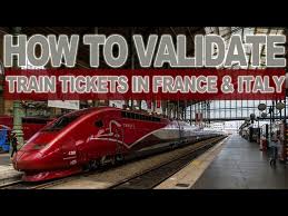how to validate train tickets in france