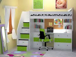 bunk beds with desk underneath ideas