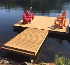 floating dock and ramp building a