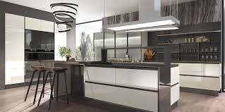 high gloss frameless kitchen cabinets