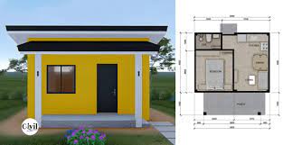 amazing small house design with 1
