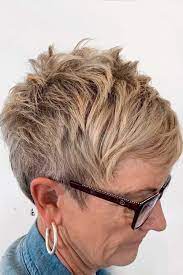 This hairstyle is similar to a boy cut because the front portion is longer yet evens out with the back. Pin On Stage Hairstyles For Women Over 50