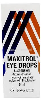 maxitrol eye drops dexamethasone