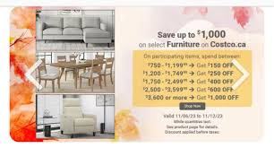 save more on eligible furniture items
