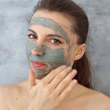homemade aztec clay face mask for acne