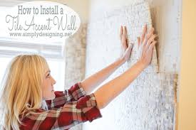 Install A Tile Accent Wall