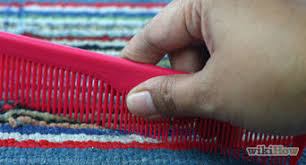 how to repair a snag in berber carpet