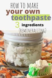 diy toothpaste recipe simple and