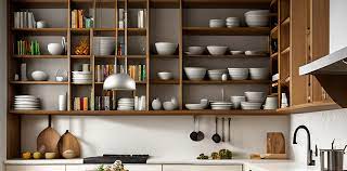 Wall Mounted Shelves For Indian Kitchen