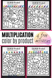 Each worksheet has been saved as pdf for easy printing and downloading. 4 Free Multiplication Coloring Worksheets For Excellent Math Fun Rock Your Homeschool