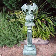 Pedestal Pillar Statue Garden Ornament
