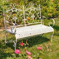 Iron Garden Bench And Or Chair