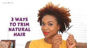And while celebrity stylist monae everett sternly suggests going to a professional for a trim, sometimes we take. How To Trim Your Curly Natural Hair At Home Best Tips