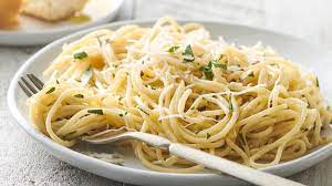 Roasted Garlic Spaghetti gambar png