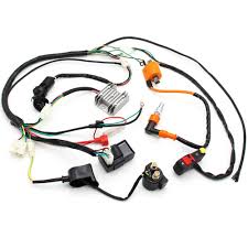 Schematic of a travel teach. Motorcyle Electric Wiring Harness Wire Loom For Atv Quad 150 200 250 300cc Stator Cdi Coil Full Line Assembly Spare Parts Hot Price 2ad09 Cicig