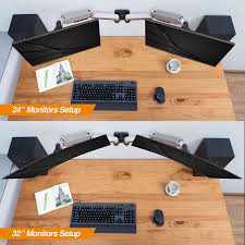 avlt dual 32 inch monitor wall mount