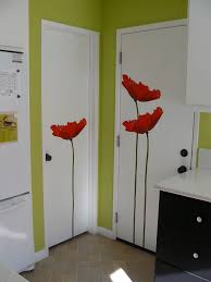 Poppies That Pop Painted Bedroom