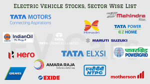 electric vehicle stocks sector wise