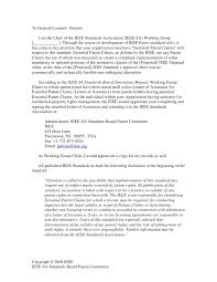 Ieee Loa Templates Cover Letter