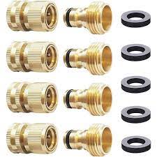 Garden Hose Quick Connect Solid Brass