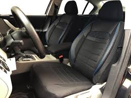 Honda Accord Vii Black Blue V23 Front Seats