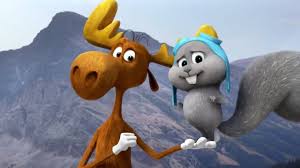 rocky and bullwinkle against