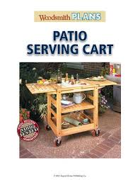 Patio Serving Cart Woodsmith