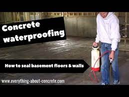 Seal And Waterproof Your Basement Floor