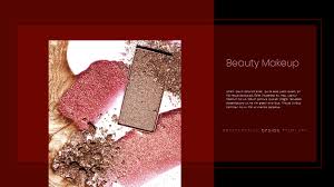beauty makeup powerpoint templates