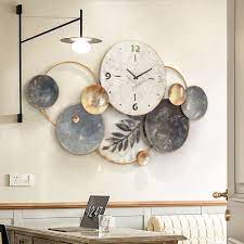 Nordic Statement Wall Clock With Metal