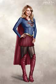 Supergirl (Melissa Benoist) by Dieleth 