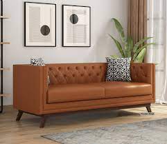 berlin 3 seater sofa leatherette