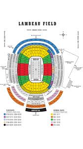 You Will Love Lambeau Field Seating Chart Section 115