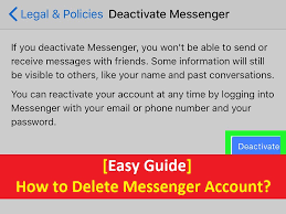 In the next step, choose the reason of leaving messenger. How To Delete Messenger Account On Android Iphone Ipad