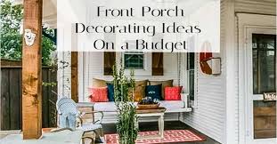 front porch decorating ideas on a