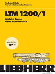 liebherr ltm 1200 1 specifications
