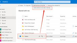 new onedrive shortcut feature for