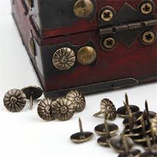100pcs antique br decorative nails