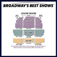 Lyceum Theatre Broadway Seating Chart