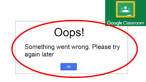 how to fix google clroom oops