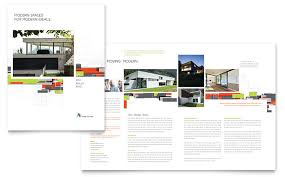 Architectural Design Brochure Template Design