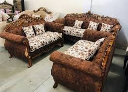 Beautiful Antique Wooden Sofa Set