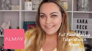 almay full face makeup tutorial you
