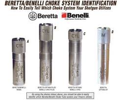 New Briley Spectrum Beretta Optima Hp Choke Tube Choice Of Constriction