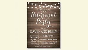 retirement party invitation designs
